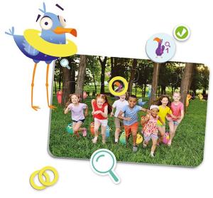 Hitta fåglarna” Att lära sig räkna