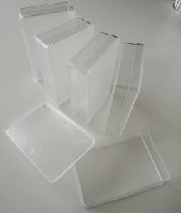 Kritask 190x120x40mm transp. 5-pack