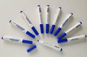 Whiteboardpenna CENTROPEN sned blå 10-pack