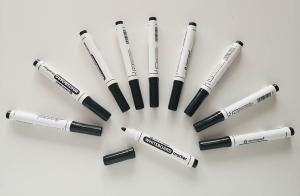 Whiteboardpenna Centropen rund svart 10-pack