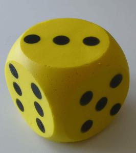 Tyst jättetärning 15cm gul