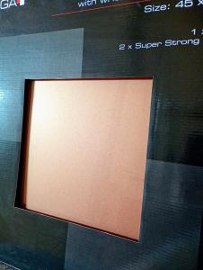 Glastavla Magnetisk 60x80 cm Kobalt