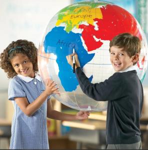 Uppblåsbar Glob Ø68cm