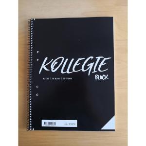 Kollegieblock A4 70g 70 blad rutat