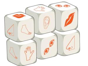 Berättelsetärning ´Kroppsdelar´ 6-pack