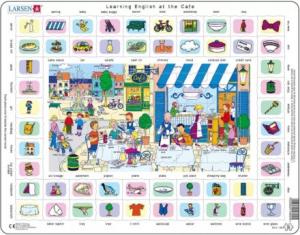 Learning English at the Cafe Puzzle, 70 pcs