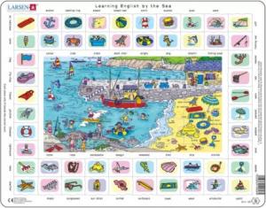 Learning English by the Sea Puzzle, 70 pcs