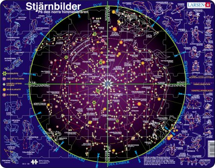 Pussel Stjärnbilder, 70 bitar