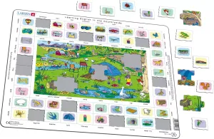 Learning English in the Countryside Puzzle, 70 pcs