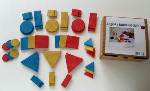 Logiska block i Re-Wood