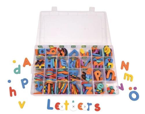 Magnetiska Bokstäver, 248-delar