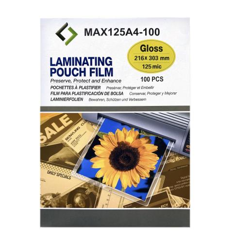 100-pack Lamineringsfickor A4 - 250 micron