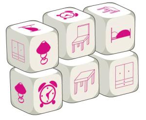 Berättelsetärning ´Möbler´ 6-pack