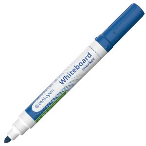 Whiteboardpenna Centropen, rund spets, blå, 10-pack
