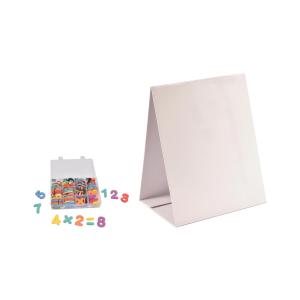 Hopfällbar magnetisk whiteboard A3 med siffror