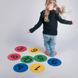 Markeringsplattor siffror, 10 st