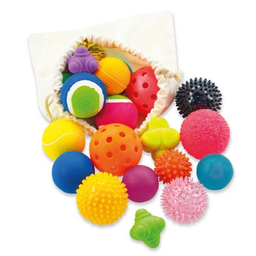 Set med taktila bollar, 20 st