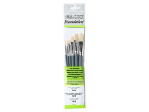 Penslar Foundation penselset 3, 6 st