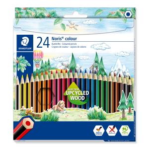 Färgpennor Staedtler Noris Club, 24 färger