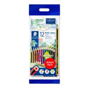 Färgpennor STAEDTLER Noris club 12 färger ´Bonus Pack´