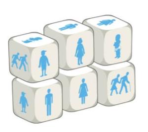 Berättelsetärning ´Människor´ 6-pack