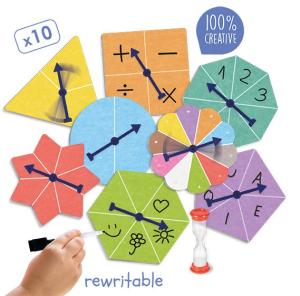 10 skrivbara snurror – skapa egna spel