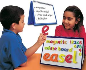 Hopfällbar magnetisk whiteboardtavla A3