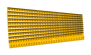 30 cm Linjal, cm/mm - 20-pack