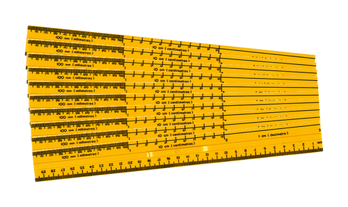 30 cm Linjal, dm/cm/mm - 20-pack