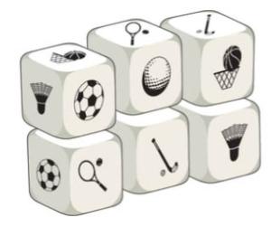 Berättelsetärning ´Sporter´ 6-pack