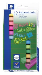 Tavelkritor 12 färger Staedtler, 12 st