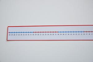 Tallinje -50+50, 100x6cm, 5-pack