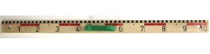 Meterlinjal magnetisk RE-Wood