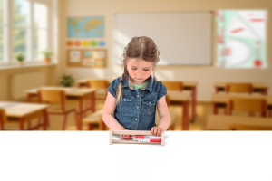 Kulram RE-Wood® 1-20 röd/vit 5/5