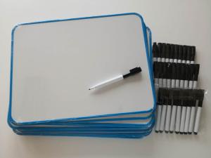 Magnet & whiteboardtavla ´paket2´ 30 x 40 blå ram 30-pack