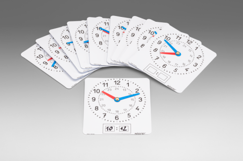 Elev whiteboardsklockor (10-pack)