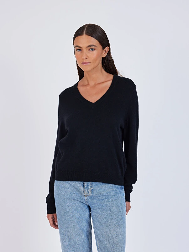 Celia Cashmere Sweater Black