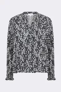 LR-Ketty 1 Blouse Black Oyster