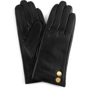 Gloves With Buttons Gold