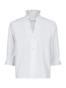 Briony C Poplin Blouse White