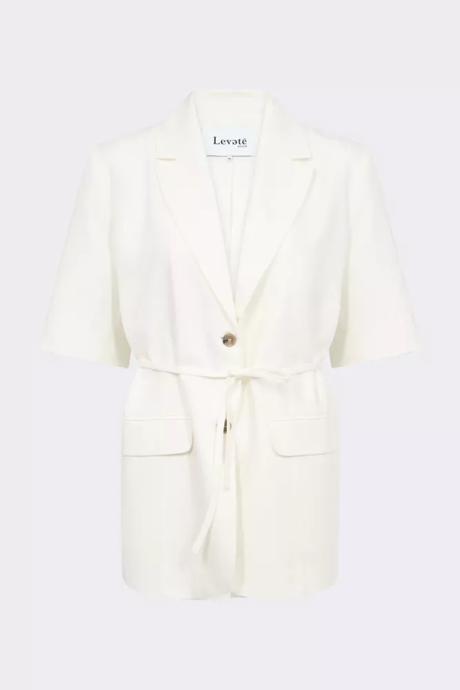 LR-Laura 1 Blazer Star White