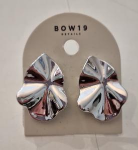 Lip Earrings Silver S