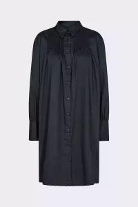 Lr-Isla Solid 97 Dress Dark Navy