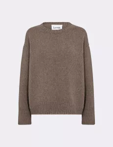 LR-Perle 1 Pullover Taupe Gray me