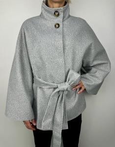 Poncho Jacket Grey