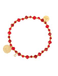 Menton Bracelet Dark Red