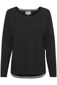 CUannemarie Solid Jumper Black