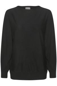 Cuannemarie Batwing Jumper Black