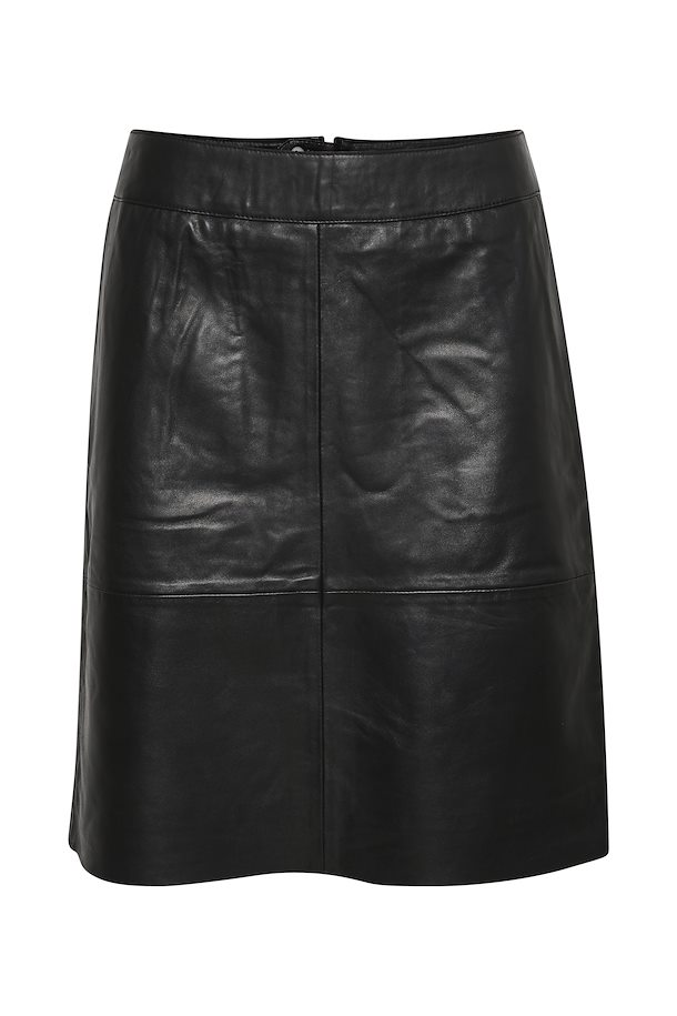 CUberta Leather skirt Black