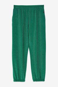 Trousers With Lurex Brilliante Green